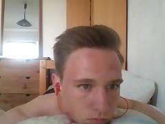 German Cute Broad-shouldered Boy On Cam Big Cock So Hot Arse Doggie